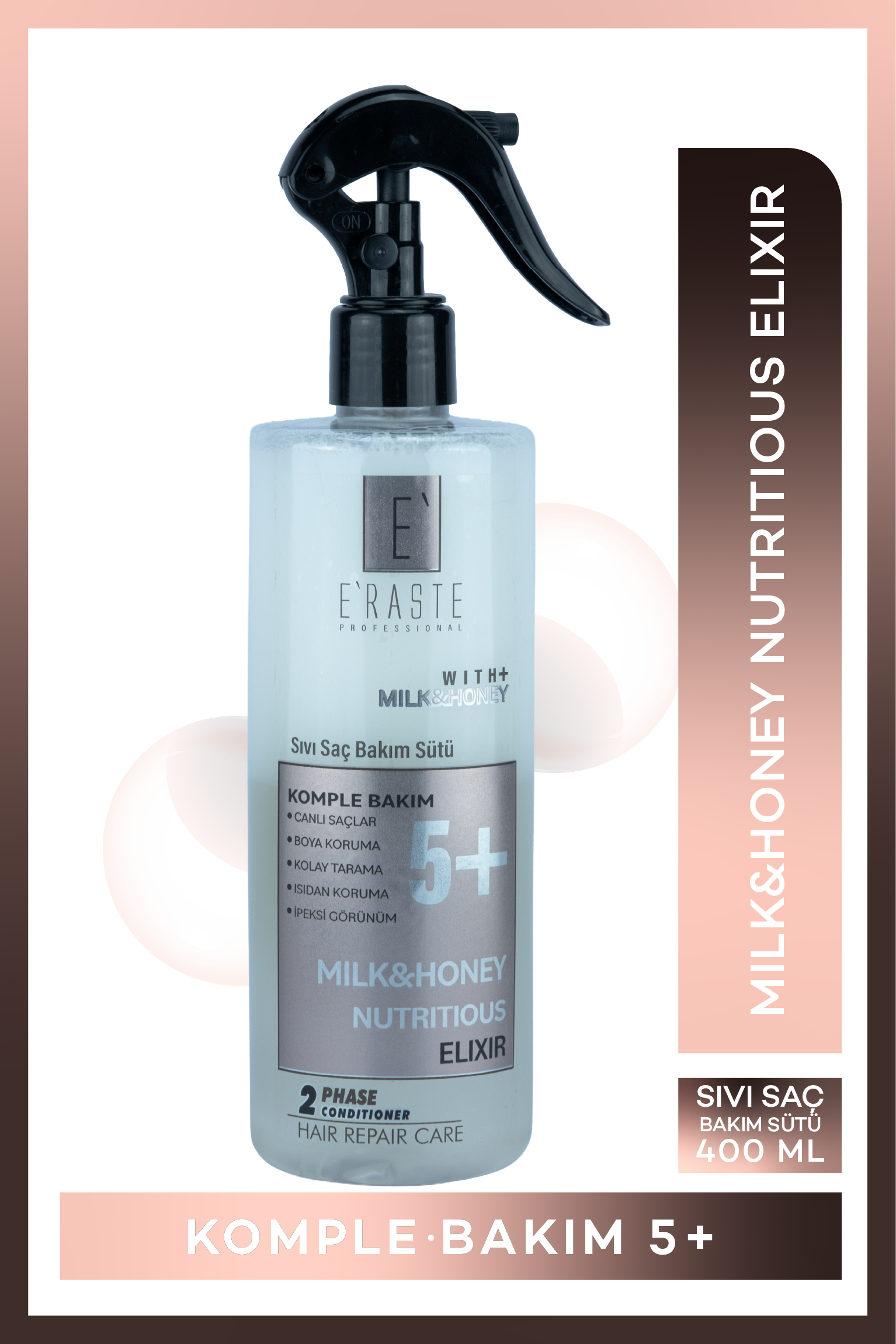 Milk & Honey Sıvı Saç Bakım Kremi 400ml - Görsel 3