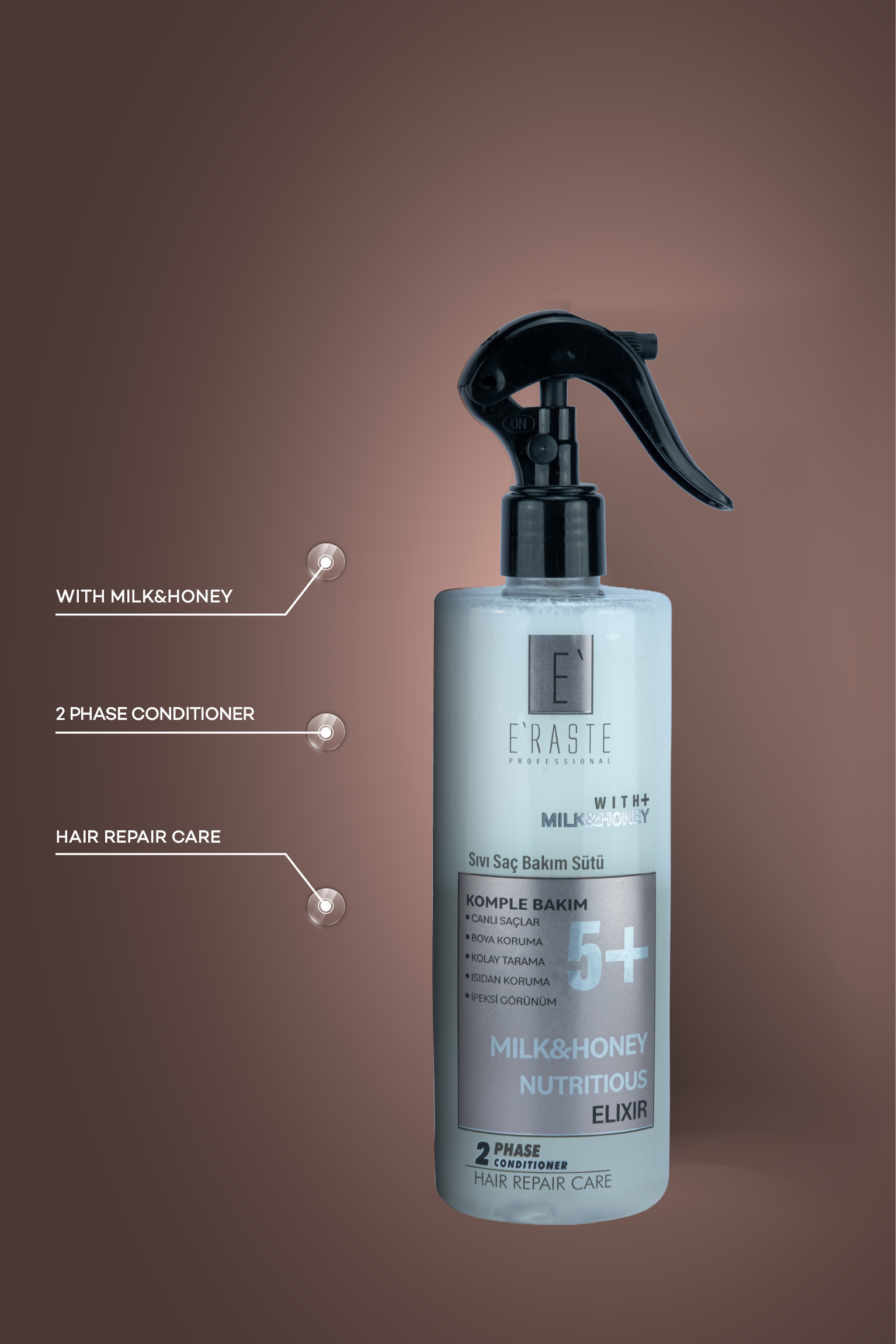 Milk & Honey Sıvı Saç Bakım Kremi 400ml - Görsel 4