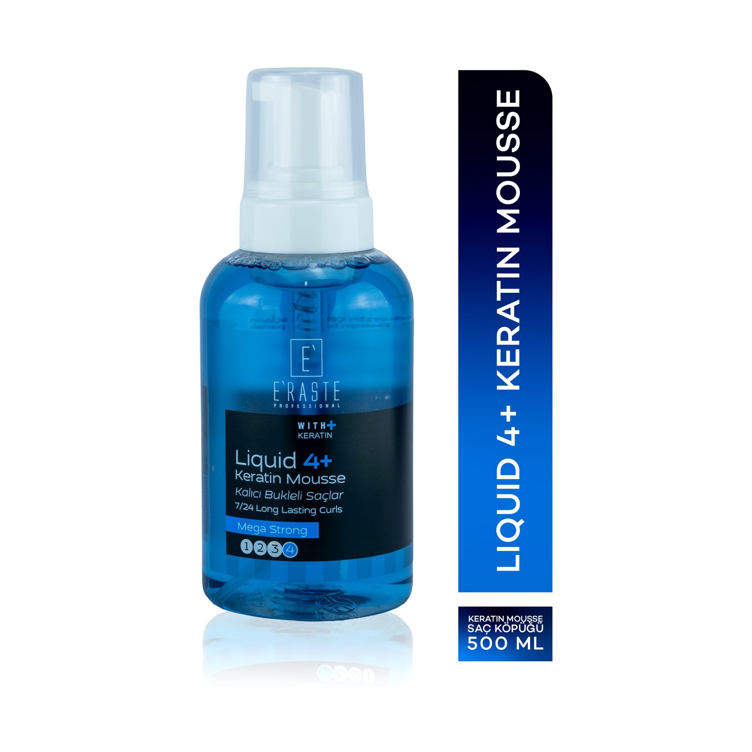 Saç Köpüğü Liquid 4+ 500ml - Eraste Professional ürün görseli